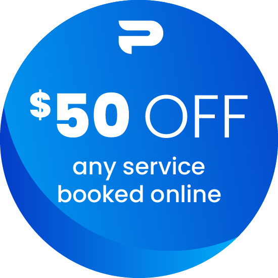 $50 Off Any Service Booked Online